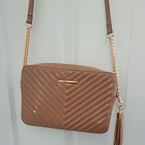 ALDO pinkish/peach crossover bag